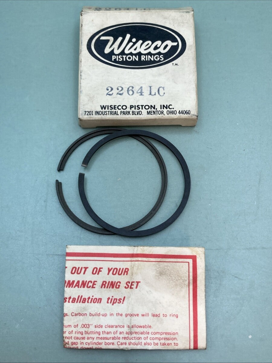 NEW GENUINE WISECO 2264LC PISTON RING SET