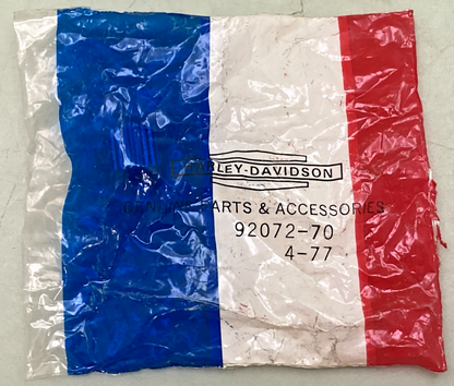 QTY 2 NEW GENUINE HARLEY-DAVIDSON 92072-70 Speedometer Cable Drive End Nut