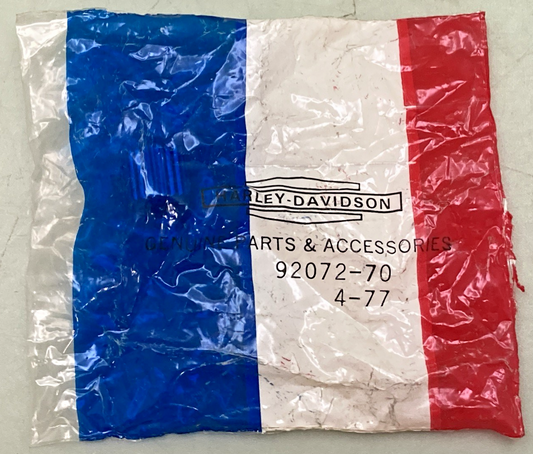 QTY 2 NEW GENUINE HARLEY-DAVIDSON 92072-70 Speedometer Cable Drive End Nut