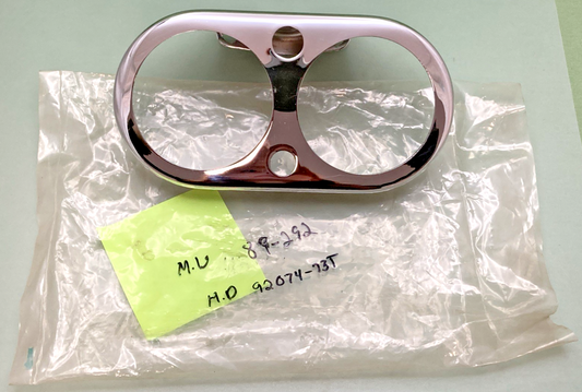 NEW REPLACES HARLEY-DAVIDSON 92074-73T Dual Gauge Housing