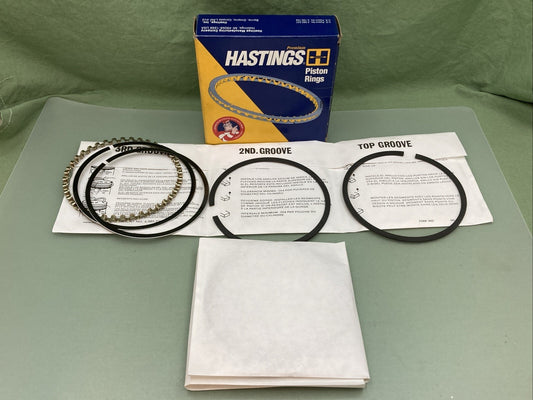 NEW GENUINE HASTINGS 2M6127040 PISTON RING SET HARLEY DAVIDSON