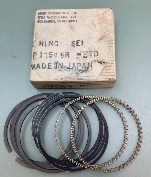 NEW GENUINE DIXIE P17549-R STD PISTON RING SET HARLEY DAVIDSON
