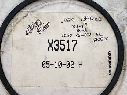 NEW GENUINE WISECO X3517 PISTON RING SET HARLEY DAVIDSON