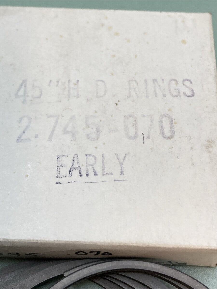 NEW REPLACES HARLEY DAVIDSON 2745-070 PISTON RING SET 2745E 070