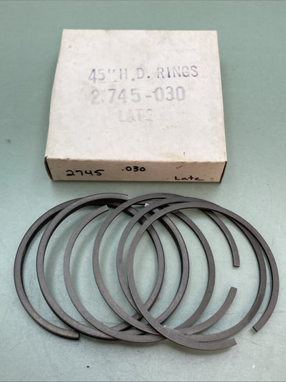 NEW REPLACES HARLEY DAVIDSON 2745-030 PISTON RING SET 2745L 030