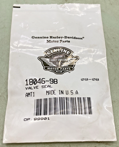 QTY 3 GENUINE HARLEY DAVIDSON 18046-98 VALVE SEAL