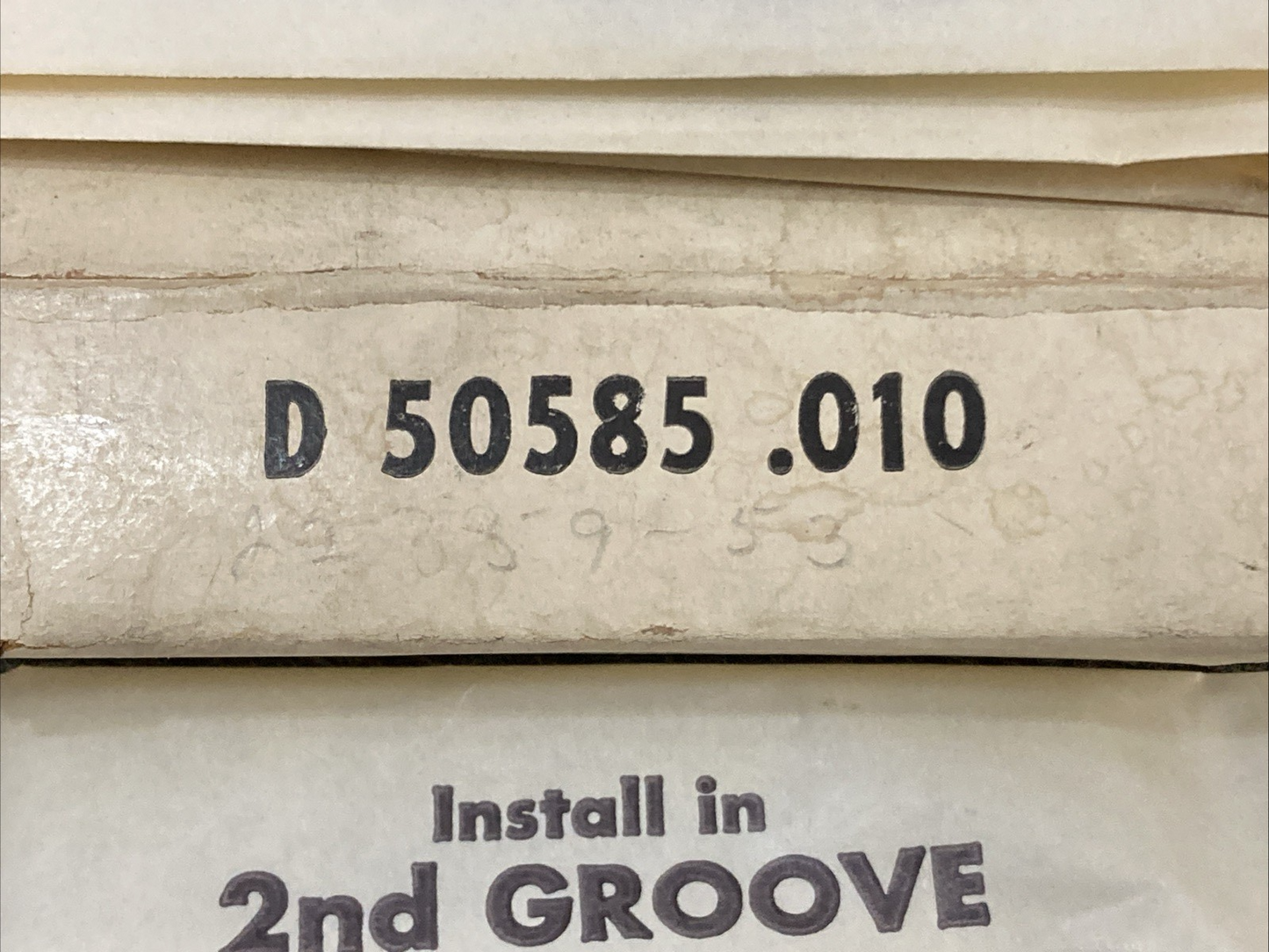 NEW REPLACES DIXIE D50585 .010 PISTON RING SET HARLEY DAVIDSON 22359-53