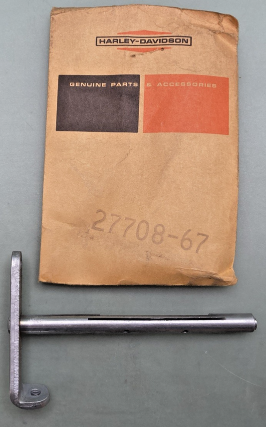NEW GENUINE HARLEY DAVIDSON 27708-67 THROTTLE SHAFT AND LEVER