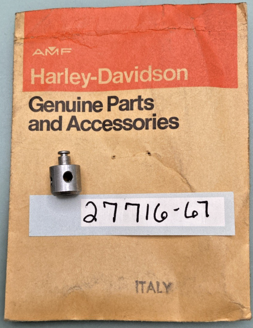 NEW GENUINE HARLEY DAVIDSON 27716-67 WIRE BLOCK, THROTTLE/CHOKE LEVER