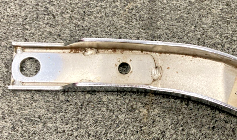 GENUINE HARLEY DAVIDSON 59928-73 SUPPORT, REAR FENDER, LEFT TURN SIGNALS