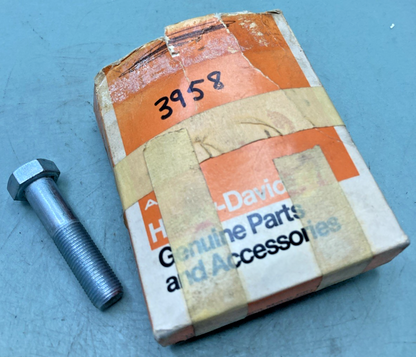 NEW GENUINE HARLEY DAVIDSON 3958 HEX BOLT