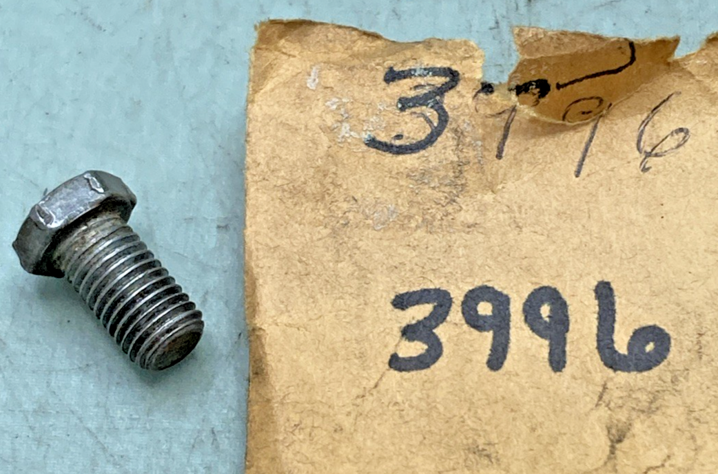 QTY 2 NEW REPLACES HARLEY DAVIDSON 3996 HEX BOLT