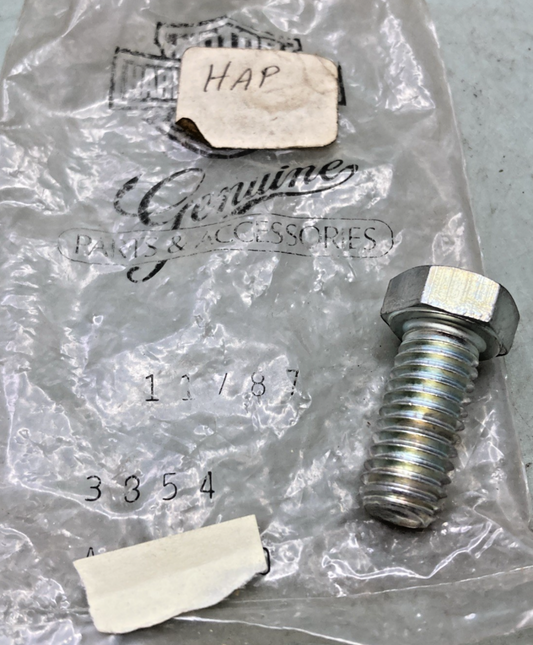 NEW GENUINE HARLEY DAVIDSON 3854 HEX HEAD BOLT