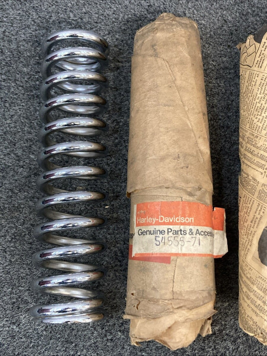 NEW GENUINE HARLEY DAVIDSON 54555-71 Spring, shock absorber - 9.5"