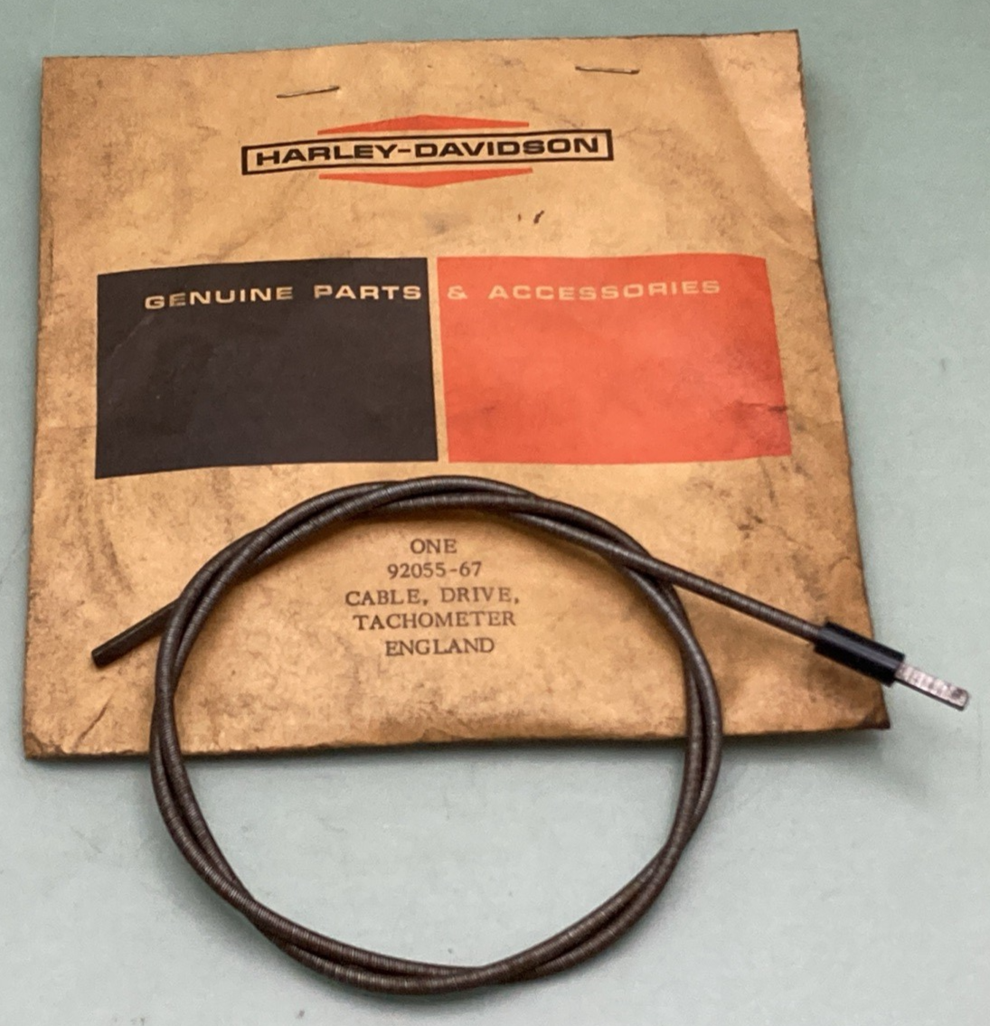 NEW GENUINE HARLEY-DAVIDSON 92055-67 Cable core, tachometer - 34 1/4"