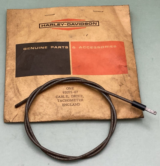 NEW GENUINE HARLEY-DAVIDSON 92055-67 Cable core, tachometer - 34 1/4"
