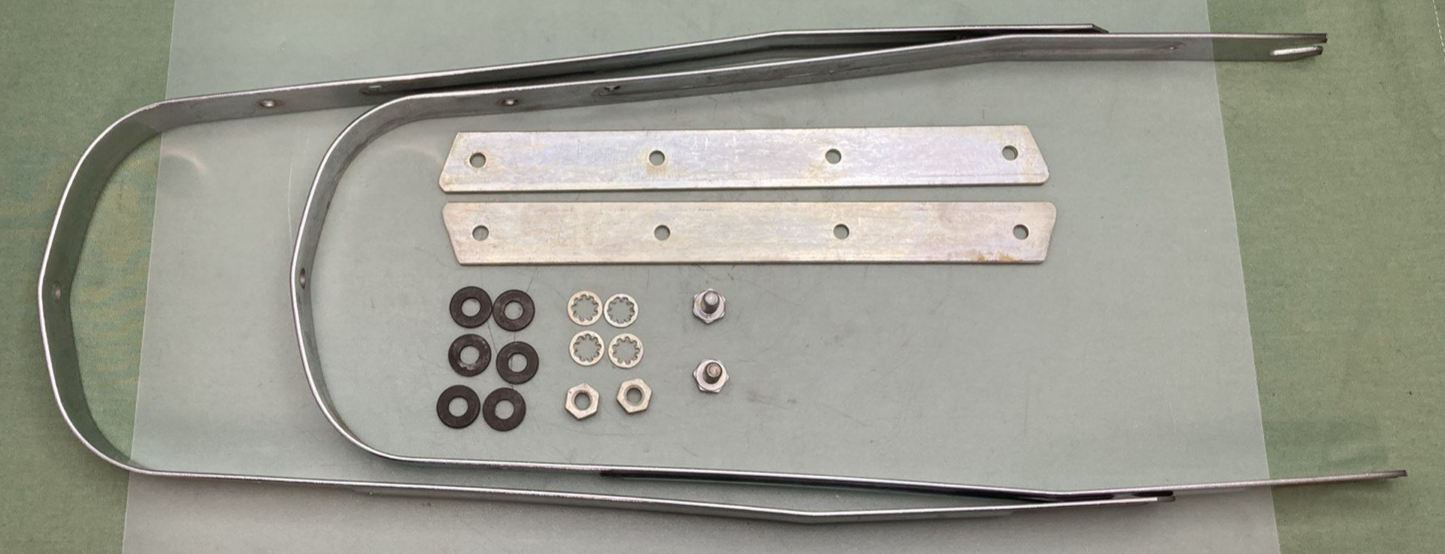 NEW GENUINE HARLEY-DAVIDSON 90985-49A "125" CHROME SADDLEBAG HANGER