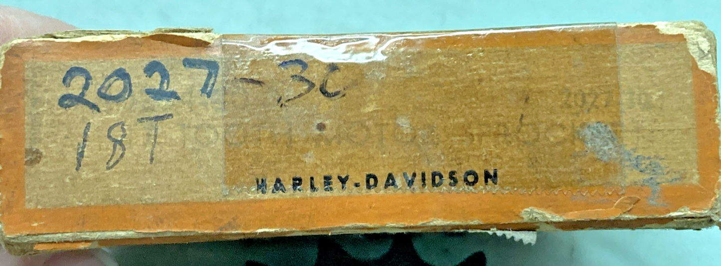 NEW GENUINE HARLEY DAVIDSON 2027-30 MOTOR SPROCKET 18T