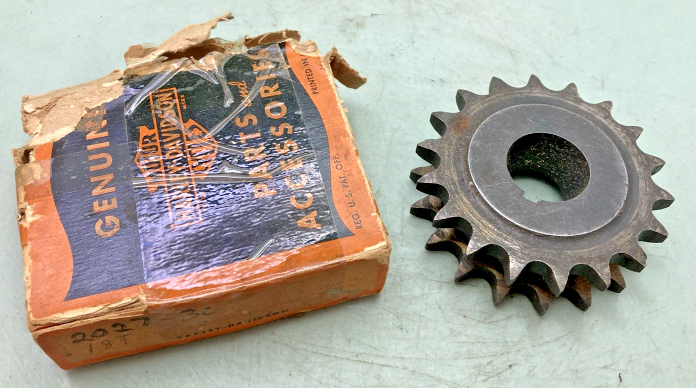 NEW GENUINE HARLEY DAVIDSON 2027-30 MOTOR SPROCKET 18T