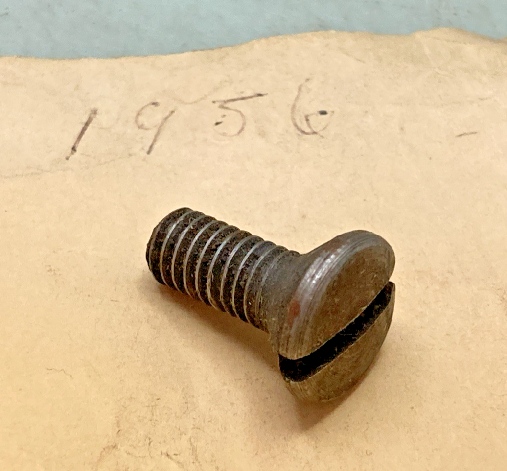 QTY 3 REPLACES HARLEY DAVIDSON 1956 OVAL COUNTERSUNK HEAD SCREW