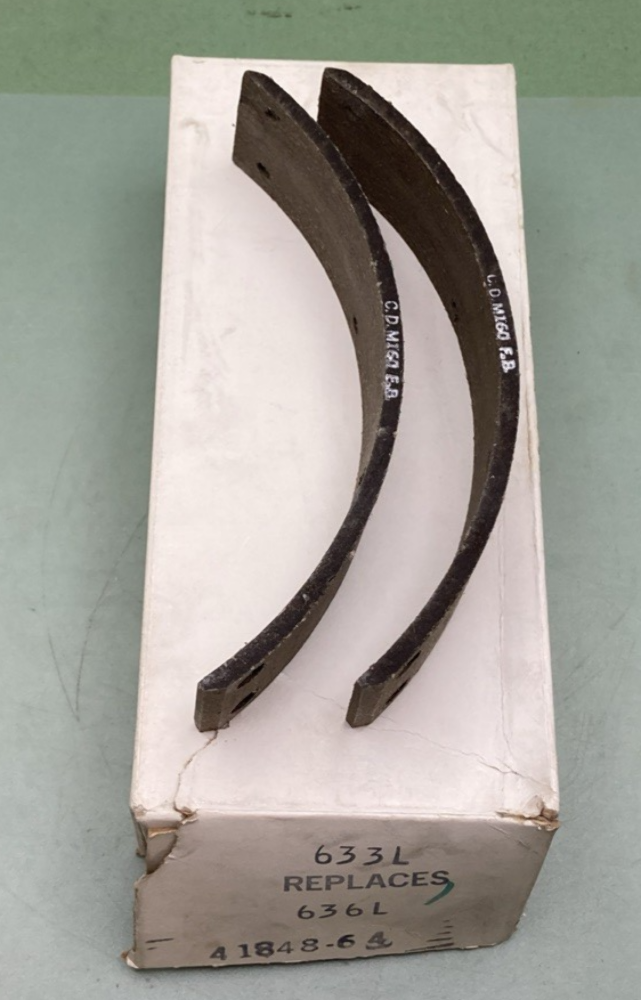 NEW REPLACES DIXIE 41848-64 BRAKE LINING