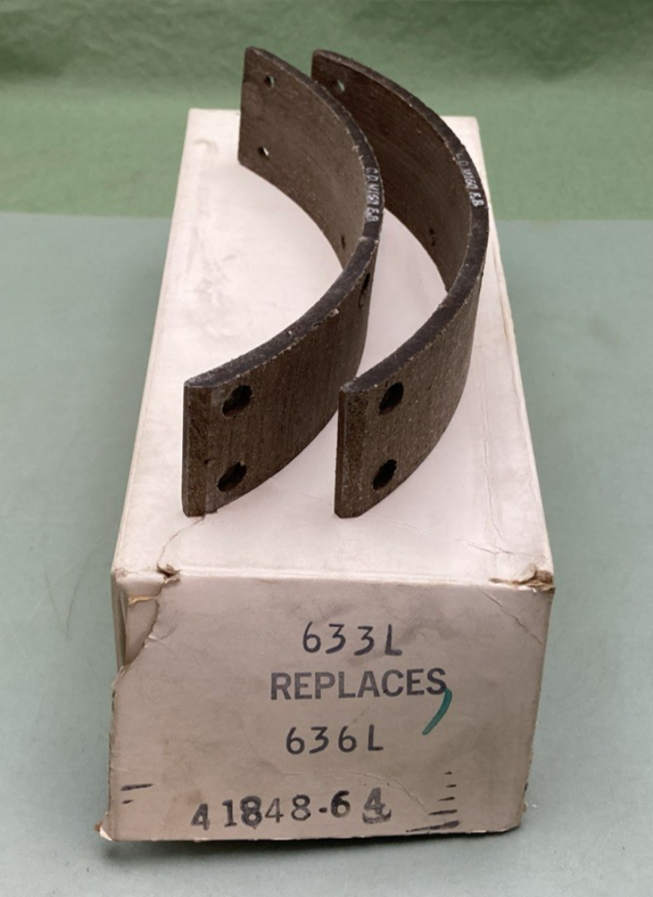 NEW REPLACES DIXIE 41848-64 BRAKE LINING