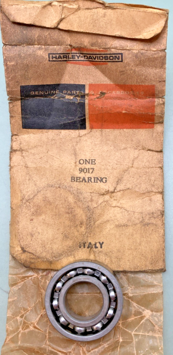 NEW GENUINE HARLEY DAVIDSON 9017 BALL BEARING, CLUTCH SHELL GEAR