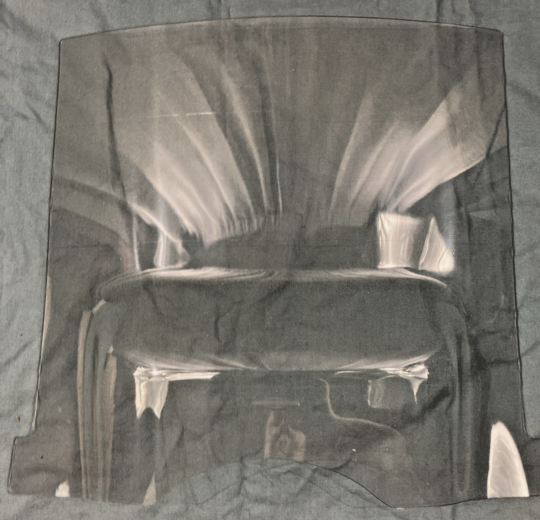 NEW GENUINE HARLEY DAVIDSON 58031-61B ADJUSTABLE WINDSHIELD WINDOW/BRACKET