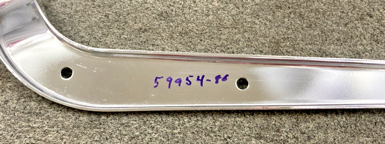 NEW REPLACES HARLEY DAVIDSON 59954-86 FENDER SUPPORT - LEFT (CHROME)