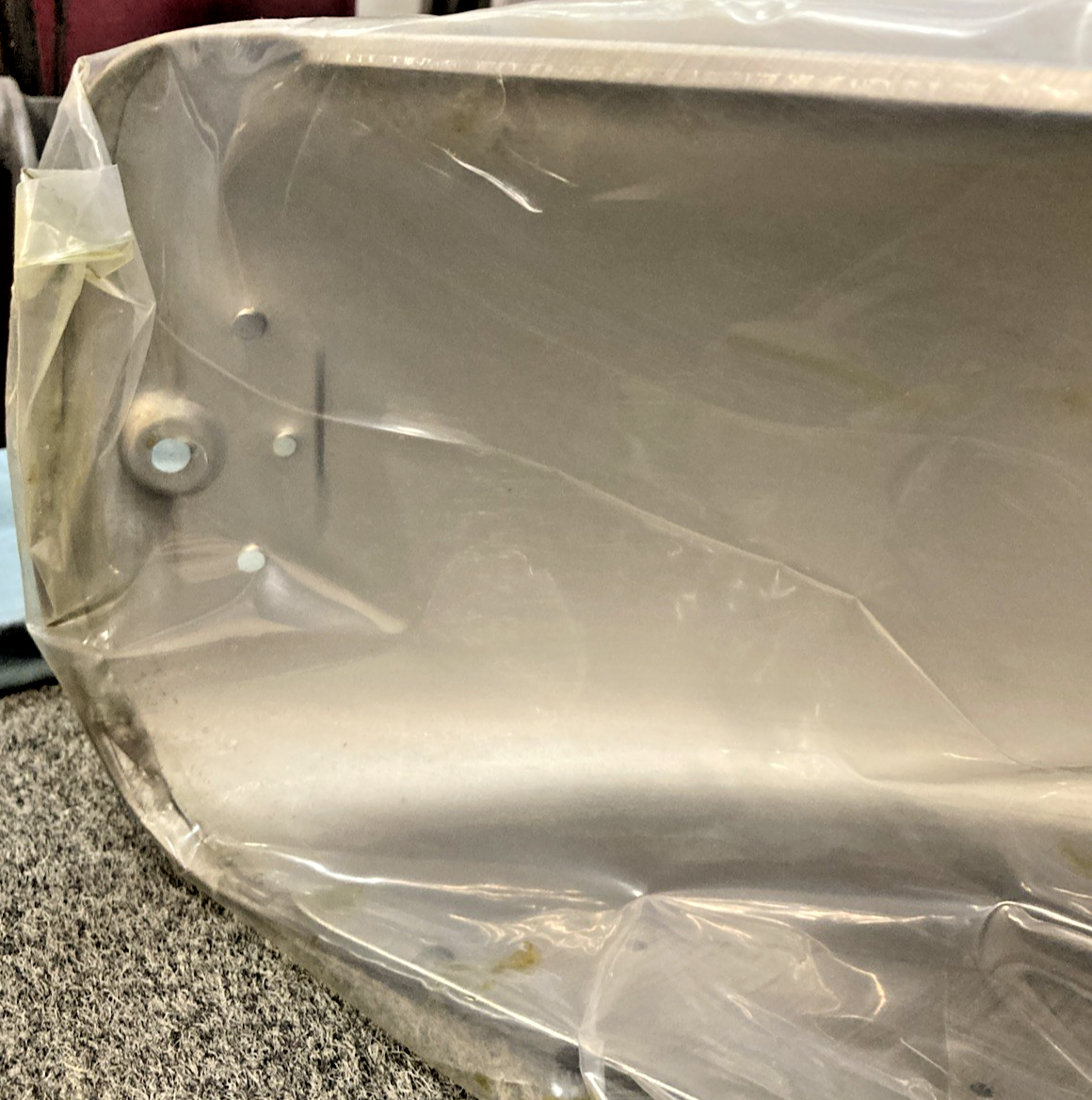 NEW GENUINE V-TWIN MANUFACTURING 50-0358 GLIDE STYLE STEEL REPLICA FRONT FENDER