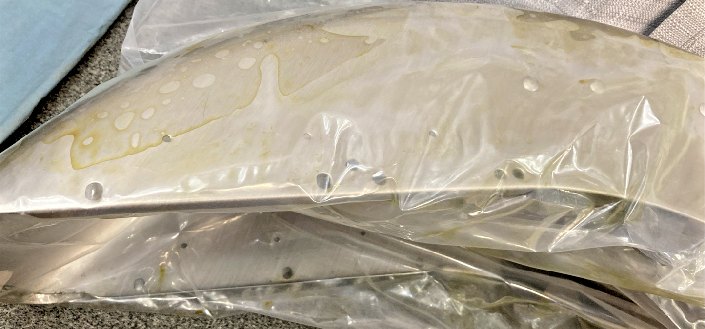 NEW GENUINE V-TWIN MANUFACTURING 50-0358 GLIDE STYLE STEEL REPLICA FRONT FENDER