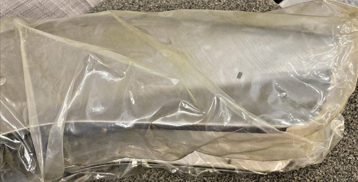 NEW GENUINE V-TWIN MANUFACTURING 50-0358 GLIDE STYLE STEEL REPLICA FRONT FENDER