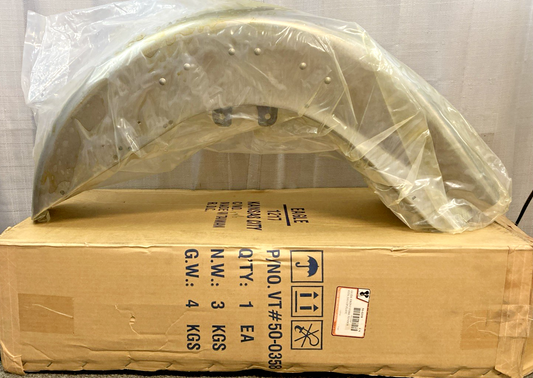 NEW GENUINE V-TWIN MANUFACTURING 50-0358 GLIDE STYLE STEEL REPLICA FRONT FENDER