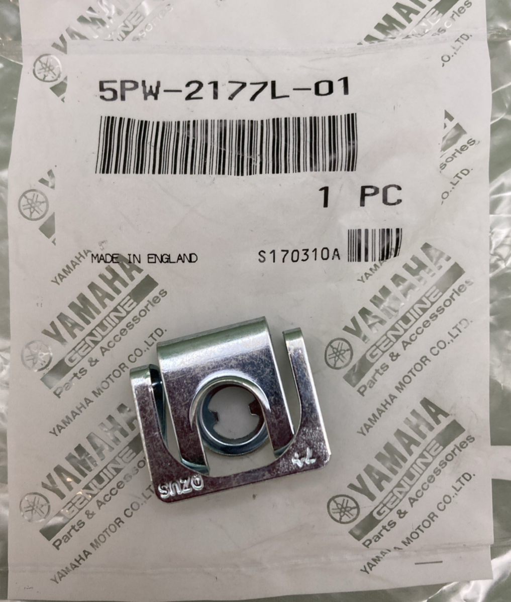 NEW GENUINE YAMAHA 5PW-2177L-01 Plate, Spring 5PW-2177L-00-00