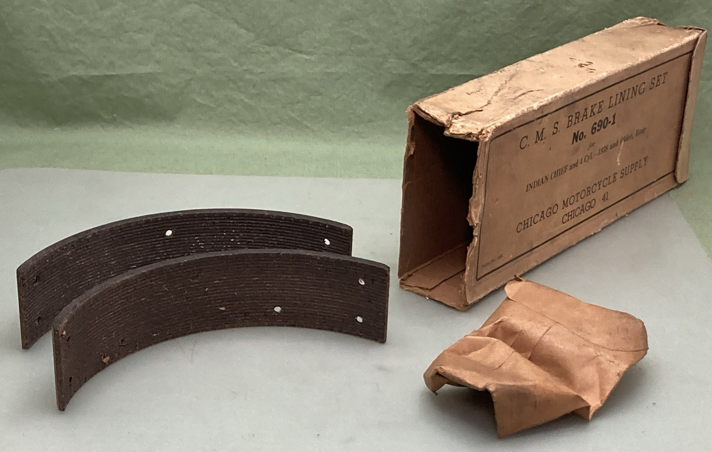 NEW GENUINE C.M.S. NO. 690-1 BRAKE LINING SET