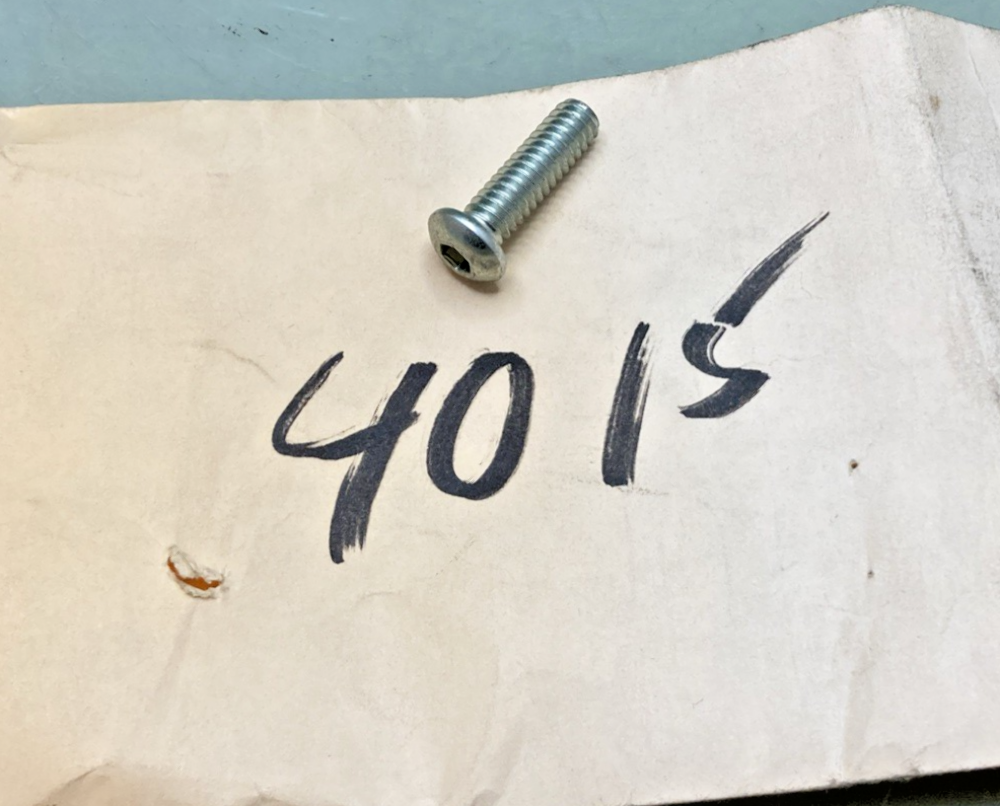 NEW REPLACES HARLEY DAVIDSON 4015 HEX SOCKET BUTTON HEAD SCREW