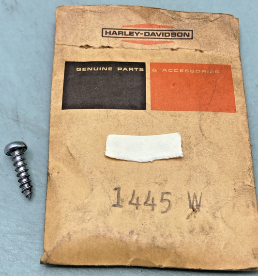 NEW GENUINE HARLEY DAVIDSON 1445W SELF TAPPING ROUND HEAD SCREW