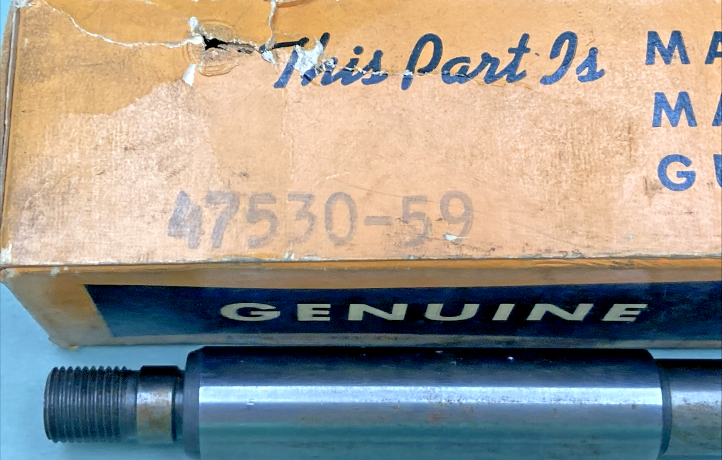 NEW GENUINE HARLEY DAVIDSON 47530-59 SHAFT, REAR FORK