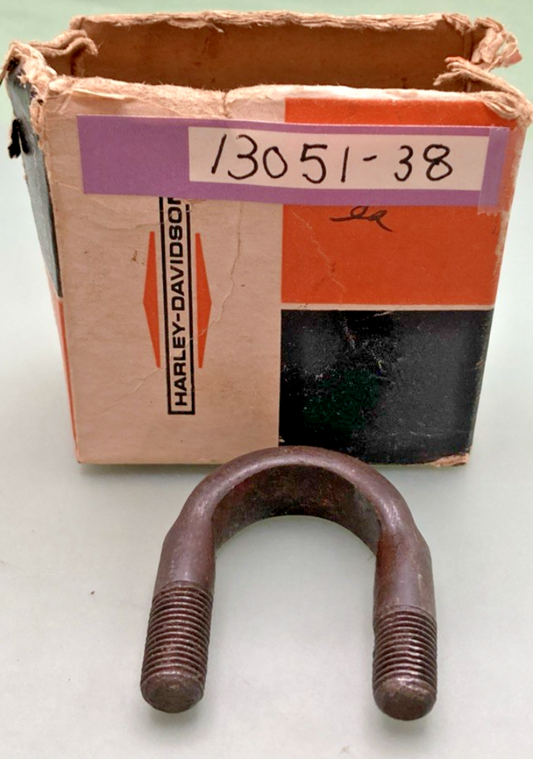 NEW GENUINE HARLEY DAVIDSON 13051-38 U-BOLT, REAR SAFETY GUARD, W/OUT NUTS