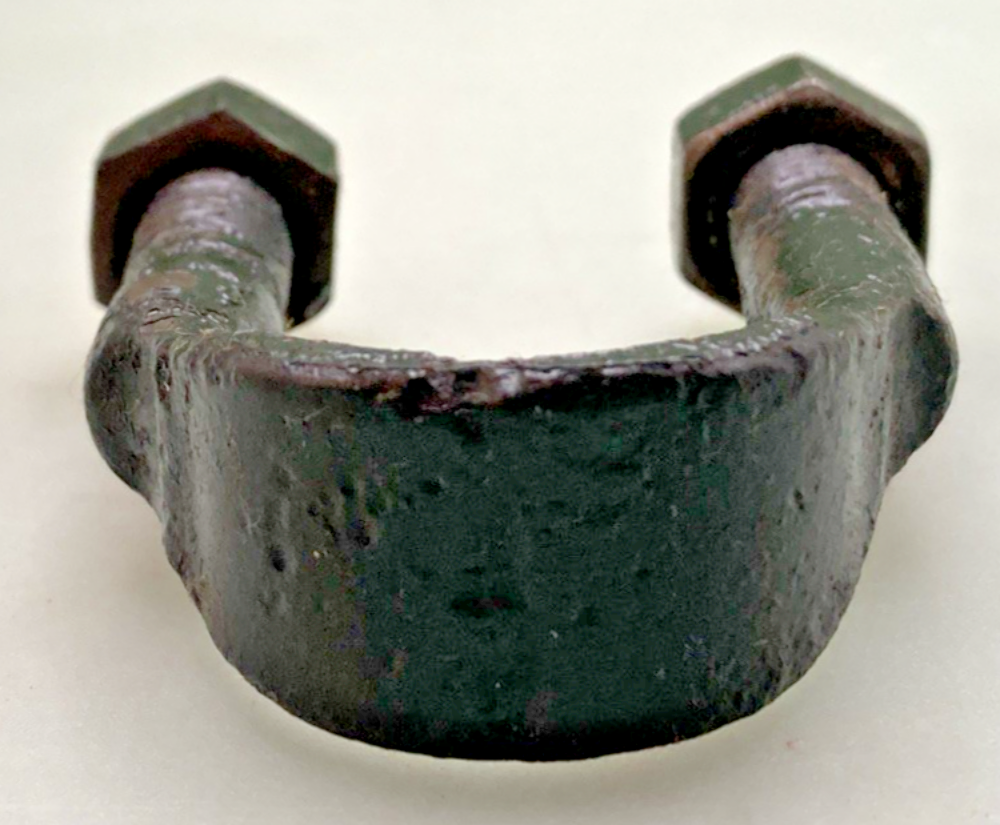 NEW REPLACES HARLEY DAVIDSON 13051-38 U-BOLT, REAR SAFETY GUARD, WITH NUT, (BLK)