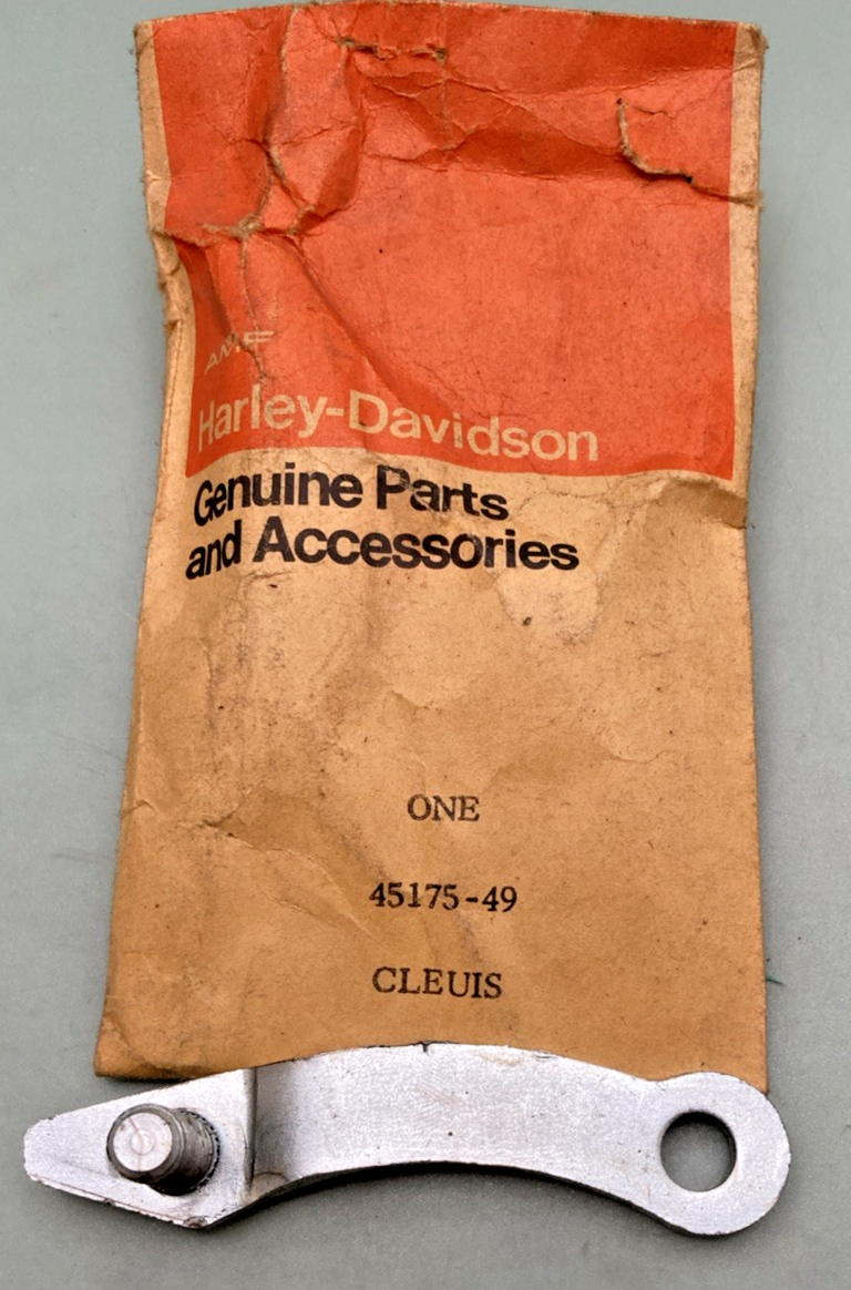 NEW GENUINE HARLEY DAVIDSON 45175-49 CLEVIS, BRAKE CABLE