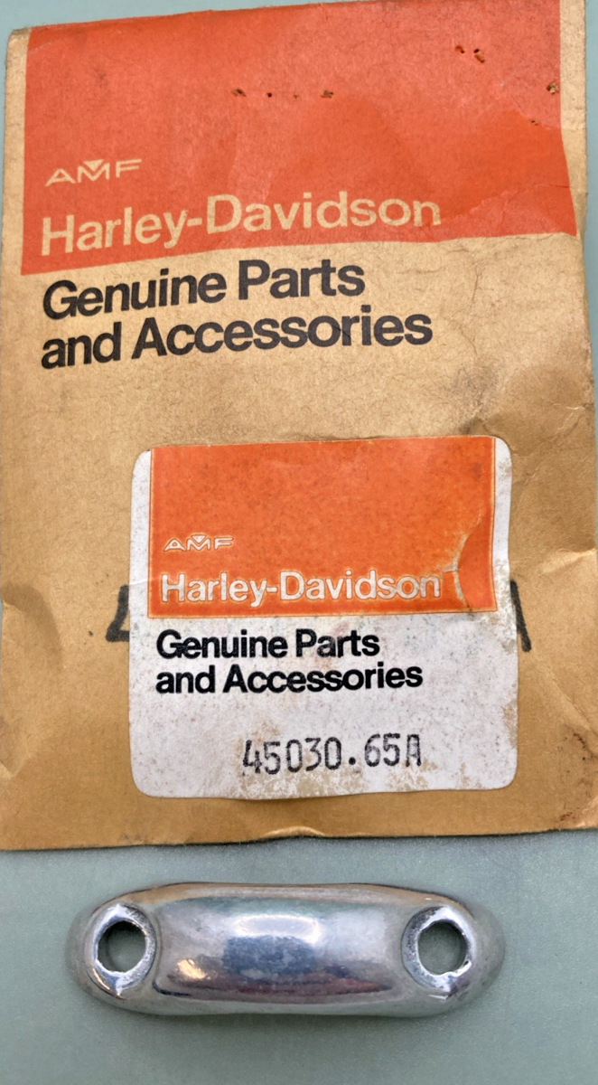 NEW GENUINE HARLEY DAVIDSON 45030-65A CLAMP, HAND LEVER BRACKET
