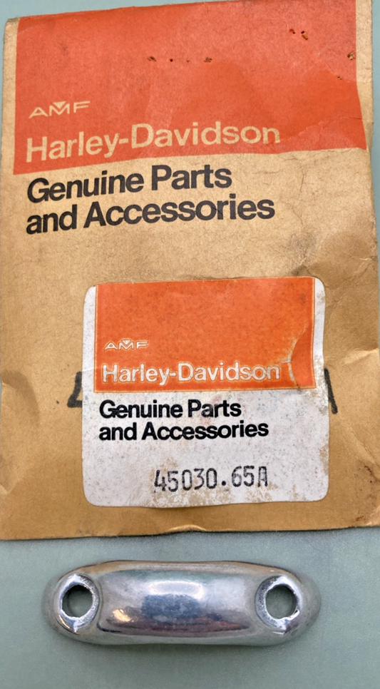 NEW GENUINE HARLEY DAVIDSON 45030-65A CLAMP, HAND LEVER BRACKET