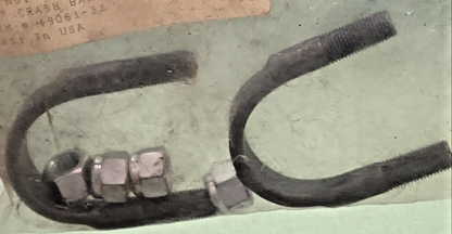 NEW GENUINE V-TWIN MANUFACTURING 49-0143 FRONT ENGINE BAR U CLAMP ZINC