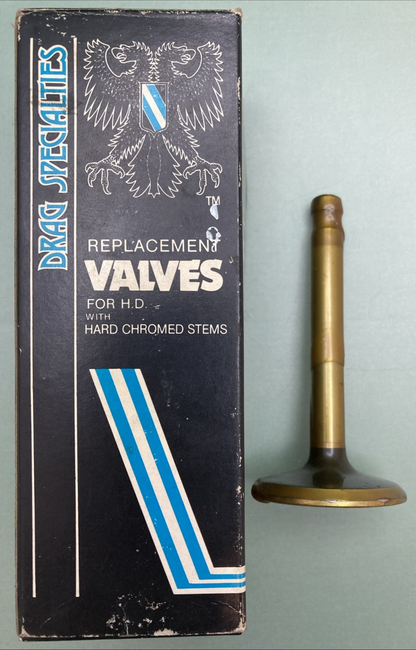 NEW GENUINE DRAG SPECIALTIES 198951 VALVE, EXHAUST