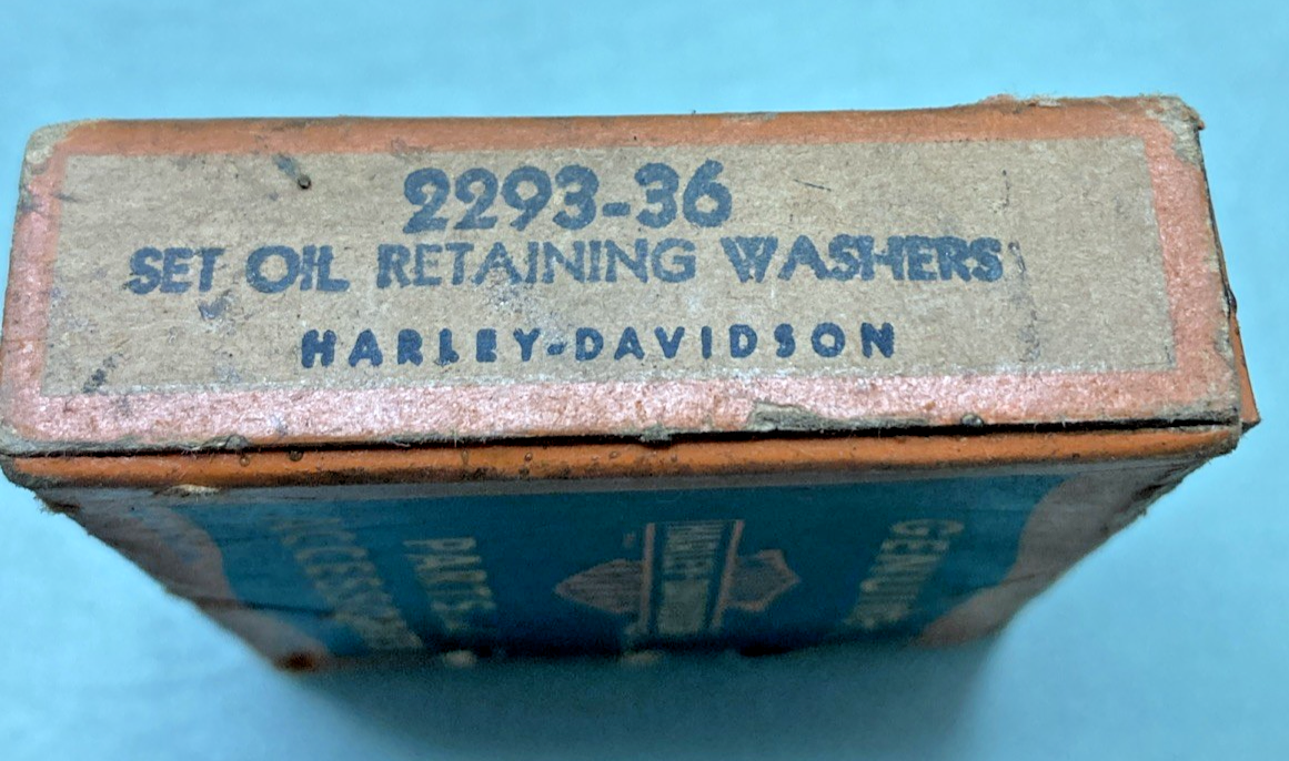 NEW GENUINE HARLEY DAVIDSON 2293-36 MAINSHAFT OIL SEAL