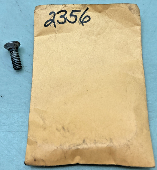 QTY 2 REPLACES HARLEY DAVIDSON 2356 POZIDRIV OVAL COUNTERSUNK HEAD SCREW