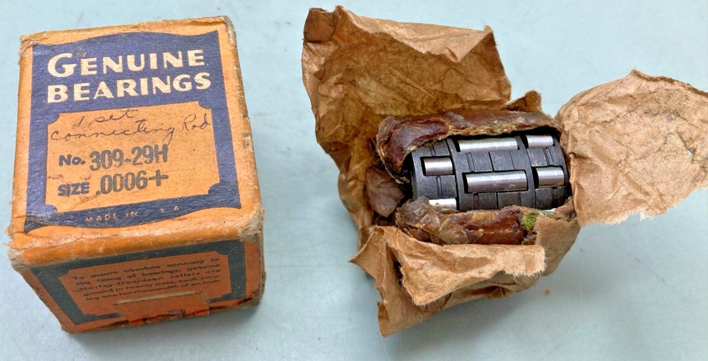 NEW GENUINE HARLEY DAVIDSON 309-29H CONNECTING ROD BEARING SET