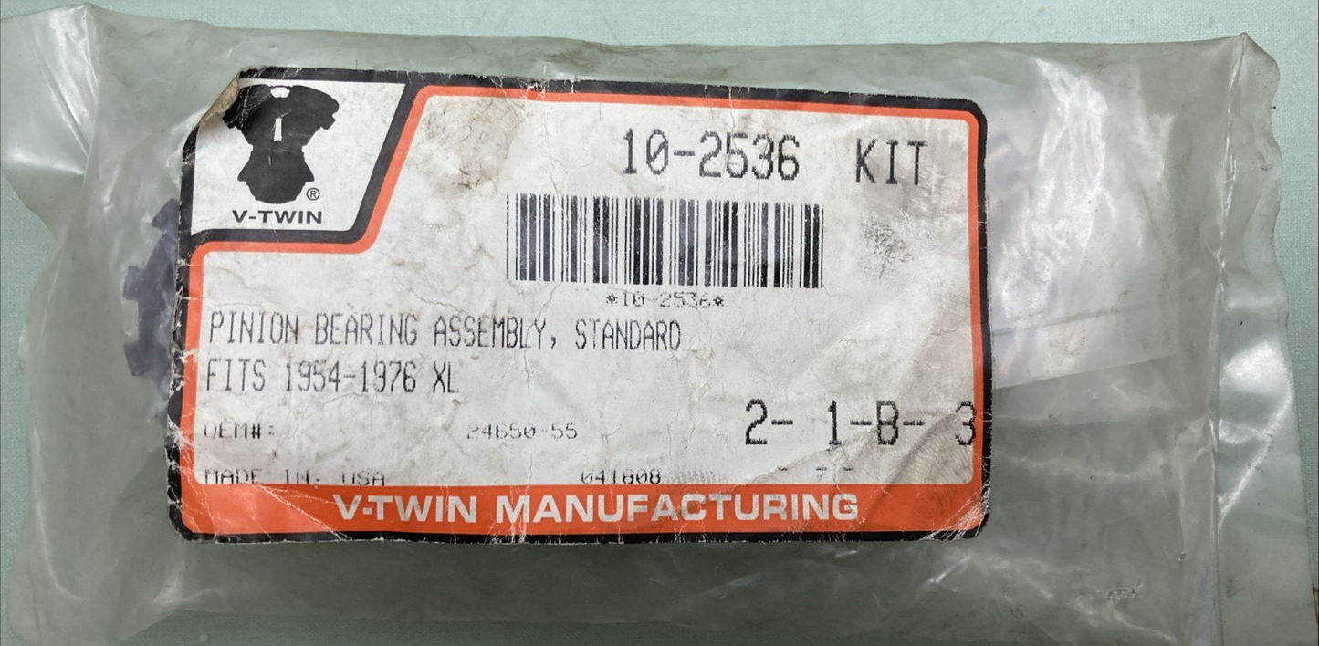 NEW GENUINE V-TWIN 24650-55 Bearing, right side Std. Kit