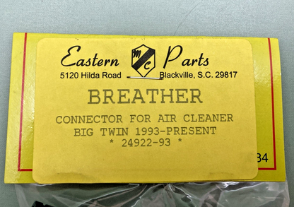 NEW GENUINE EASTERN 24922-93 Breather connector